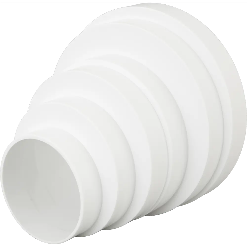 Переходник Equation для круглых воздуховодов 80-160 мм 83850459