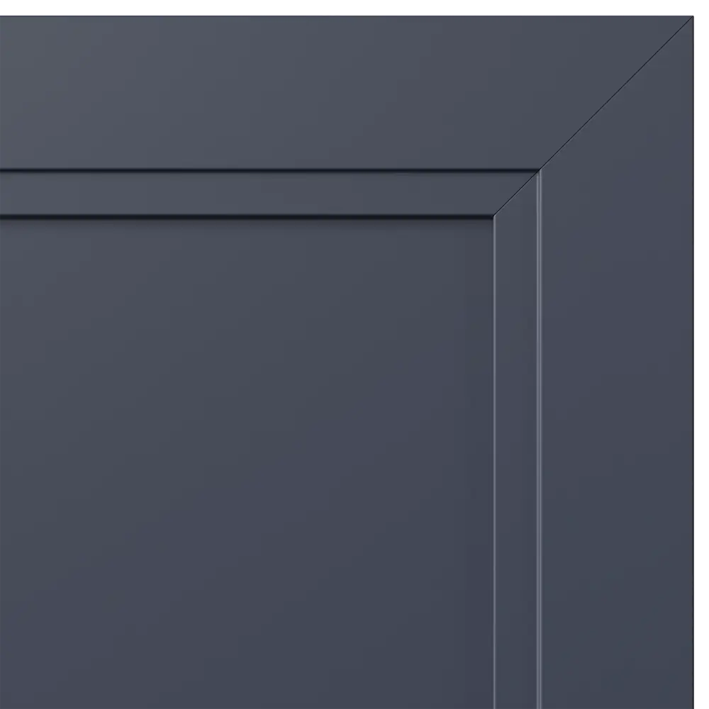 KONSENSA Фасад Котлас синий для кухни 40×102 см с геометрической филенкой 89409640 STLM-1583257 - Вид №4