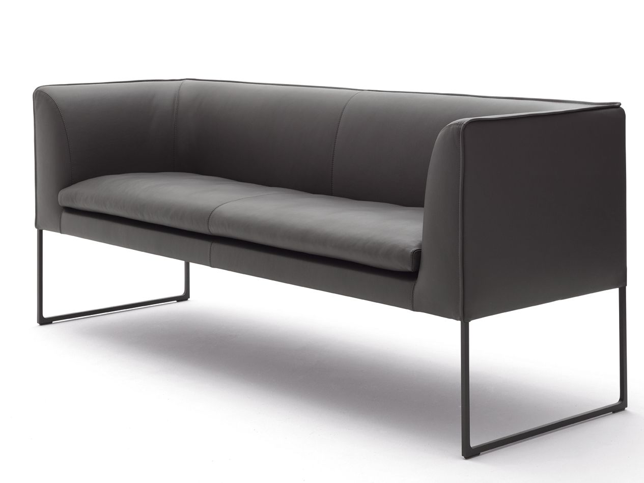 Кожаная мягкая скамья со спинкой COR Mell ARCH-00005649