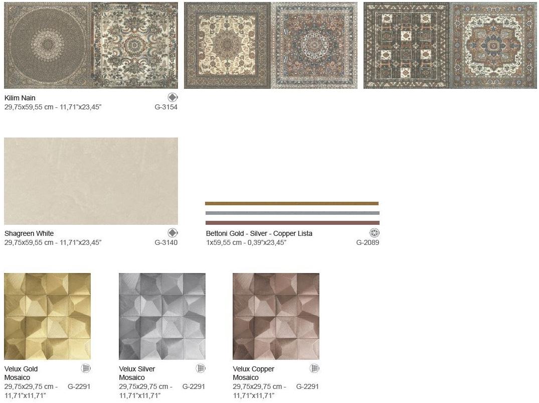 Aparici Белая плитка для стен с эффектом ткани Kilim sun-id-1468274 - Вид №2