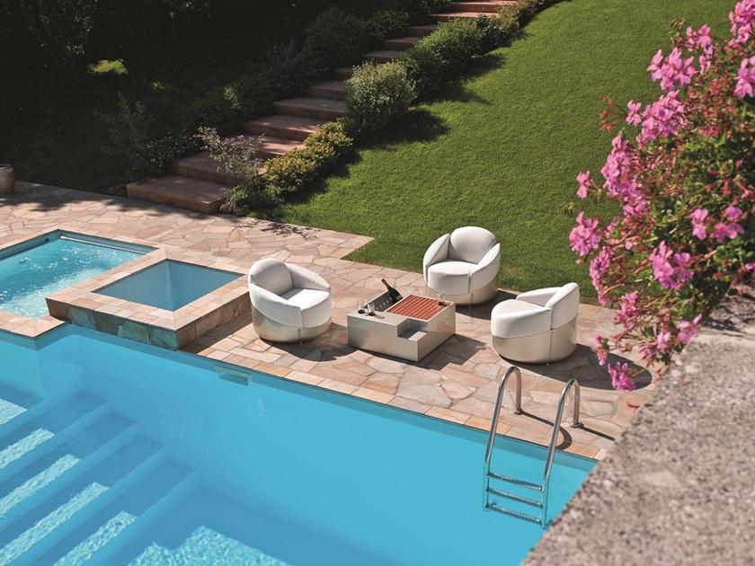 Longhi Кресло со съемным чехлом из дакрона® Bellagio – in&out collection X 108 - Вид №5