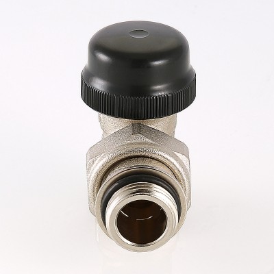 VT.037.N.05 Клапан термостатический угловой с преднастройкой Valtec 3/4"  - Вид №2