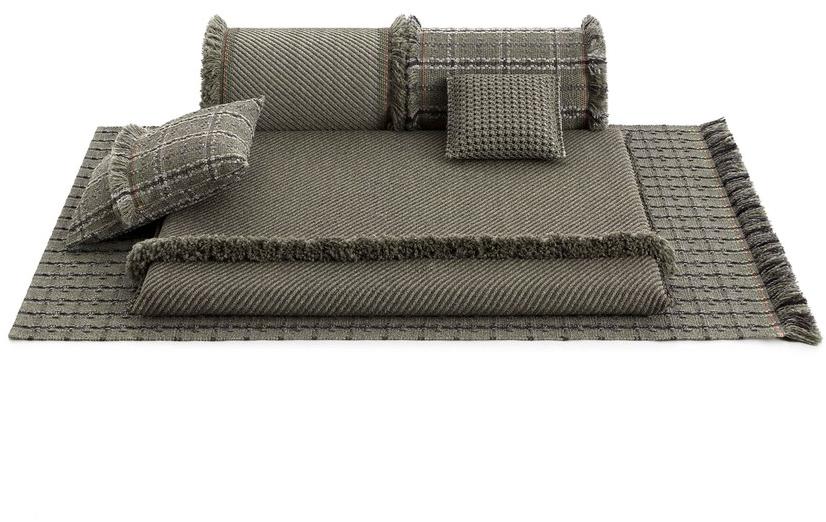 GAN Квадратная подушка из тартана из полипропилена для улицы Garden layers sun-id-1368401 - Вид №1