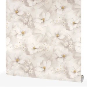 Обои флизелиновые Belvinil Апрель серые 1.06 м 1053-21