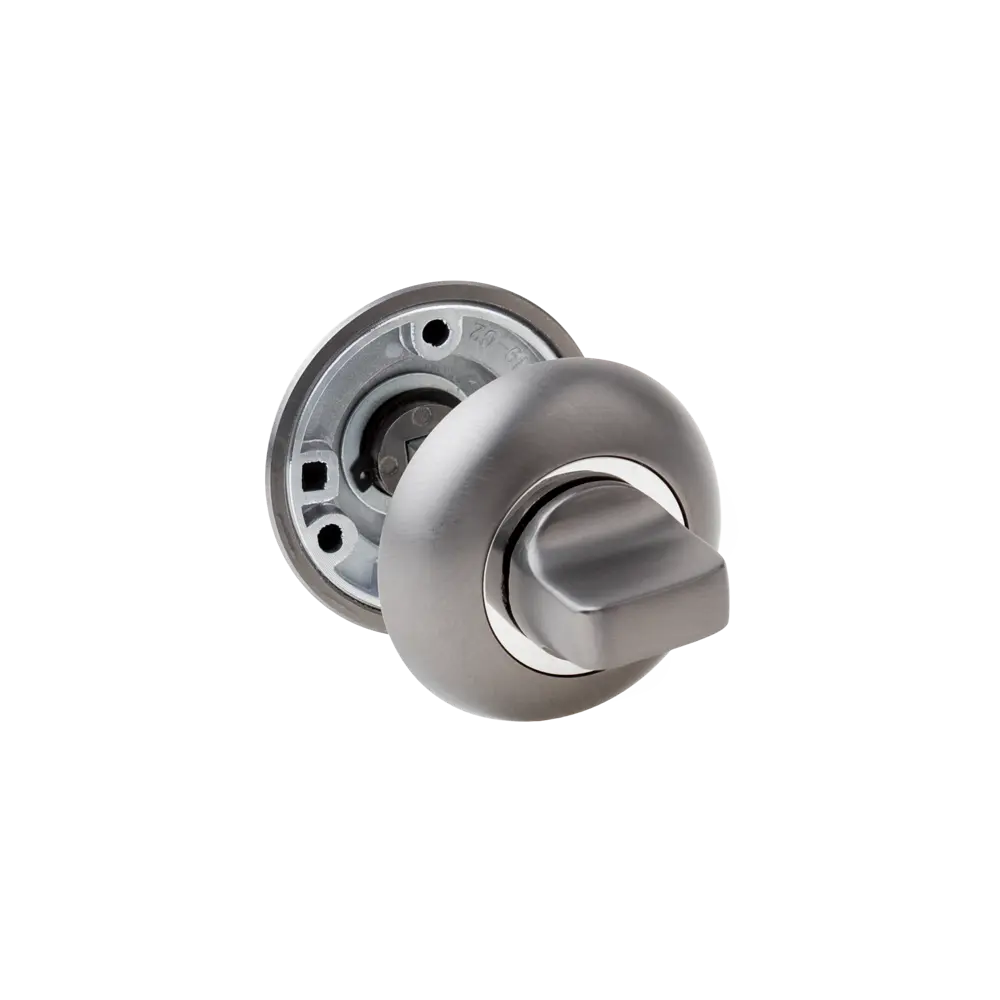 Завертка дверная круглая Armex WC-1403 алюминий цвет графит STLM-2211504
