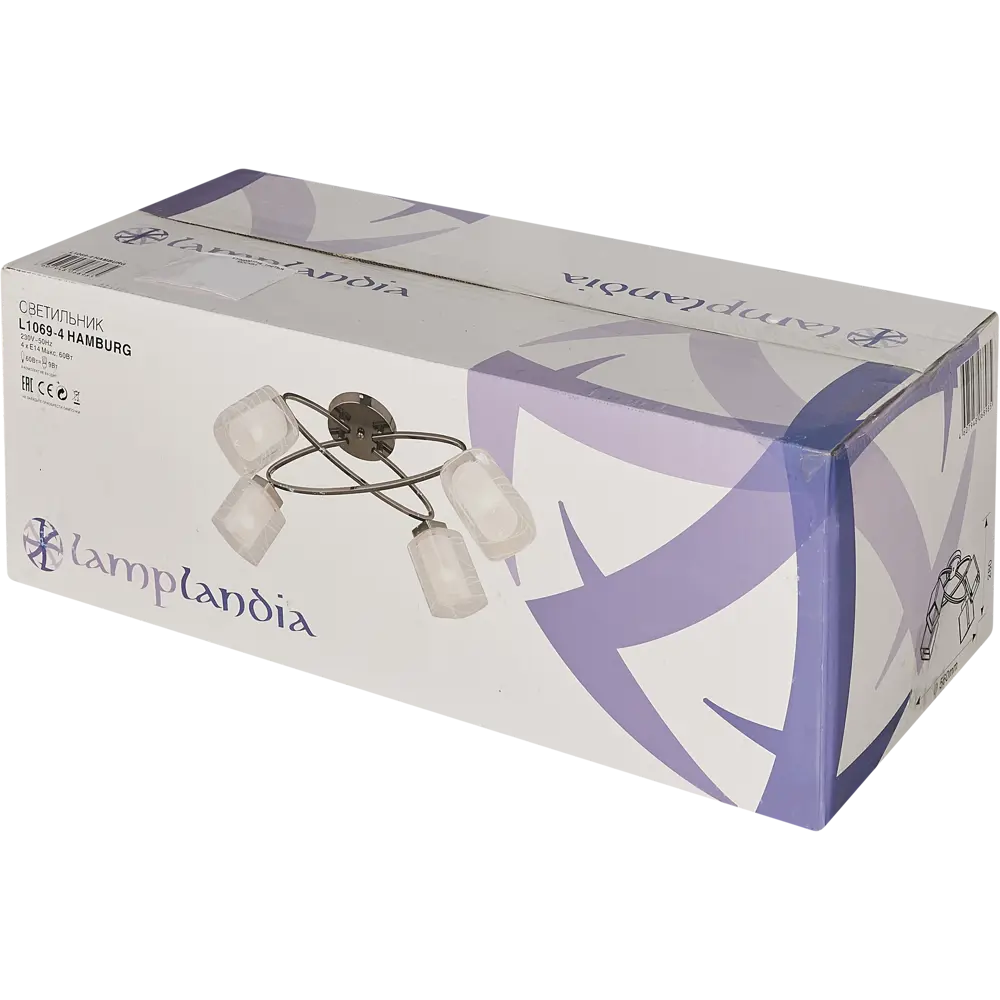 Люстра Hamburg 4xЕ14x60 Вт Maytoni STLM-2132402 - Вид №7