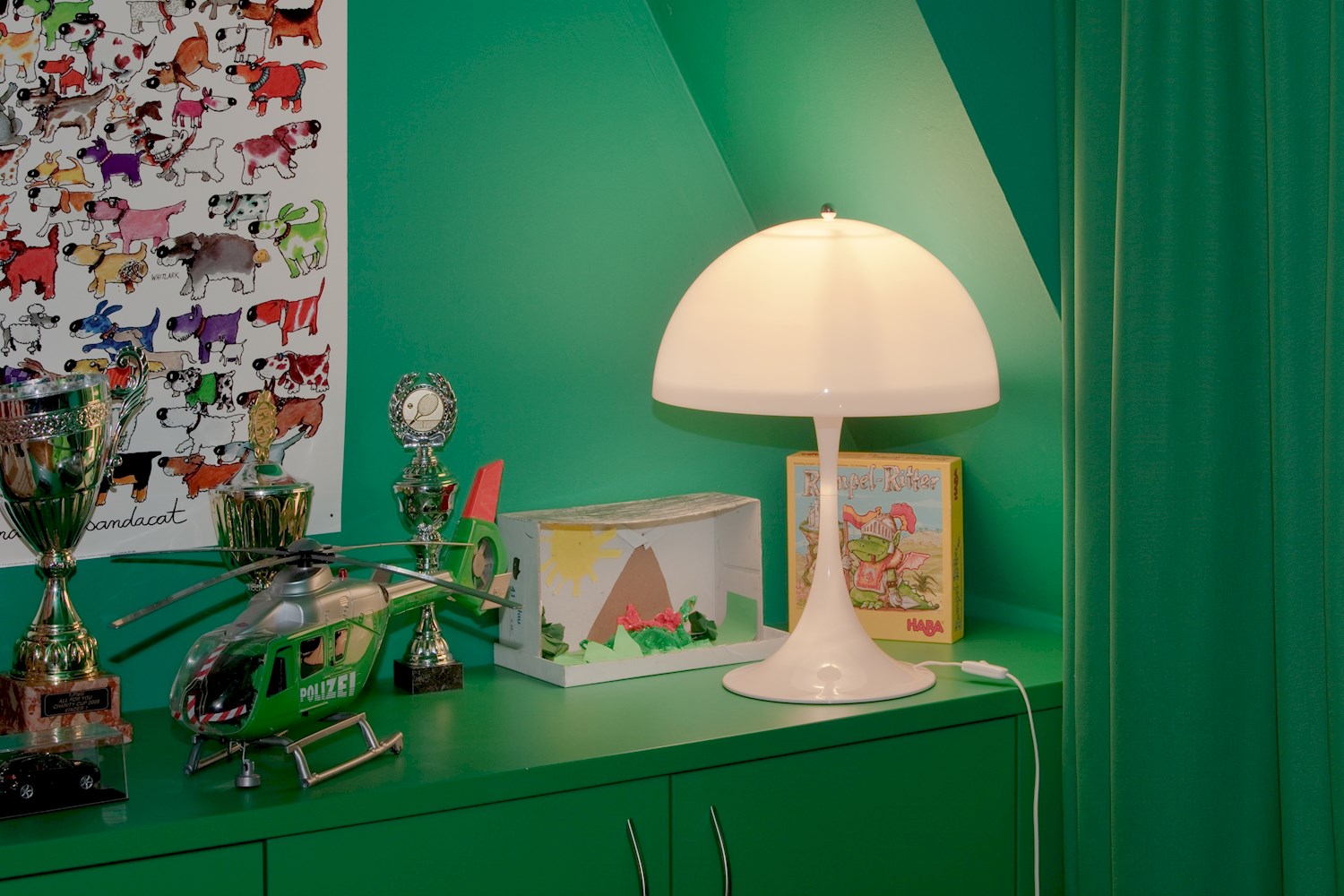 Лампа настольная / Panthella Louis Poulsen sun-id-376124 - Вид №4