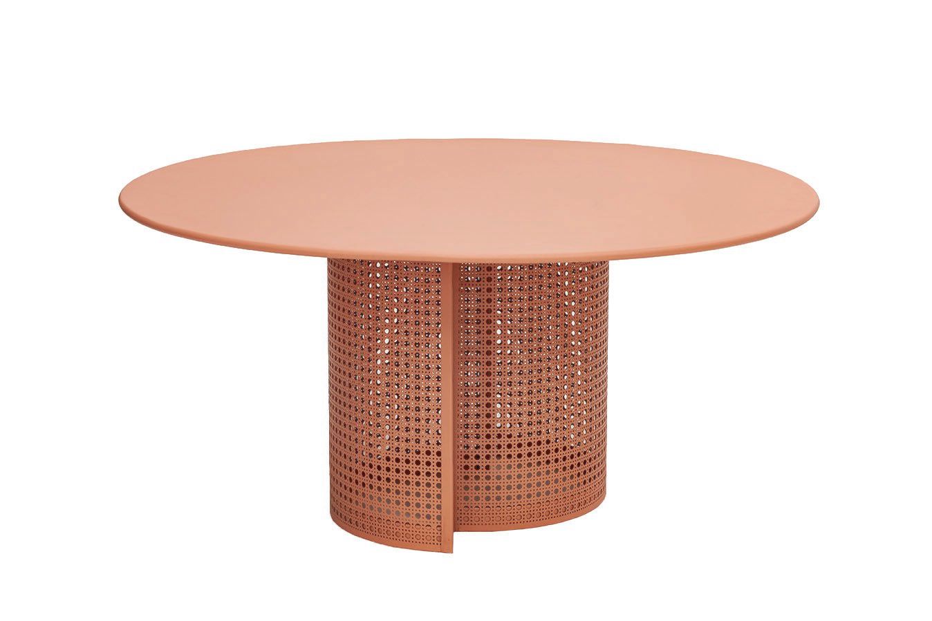 Круглый садовый столик из оцинкованной стали iSimar ARCH-00058561 - Вид №13