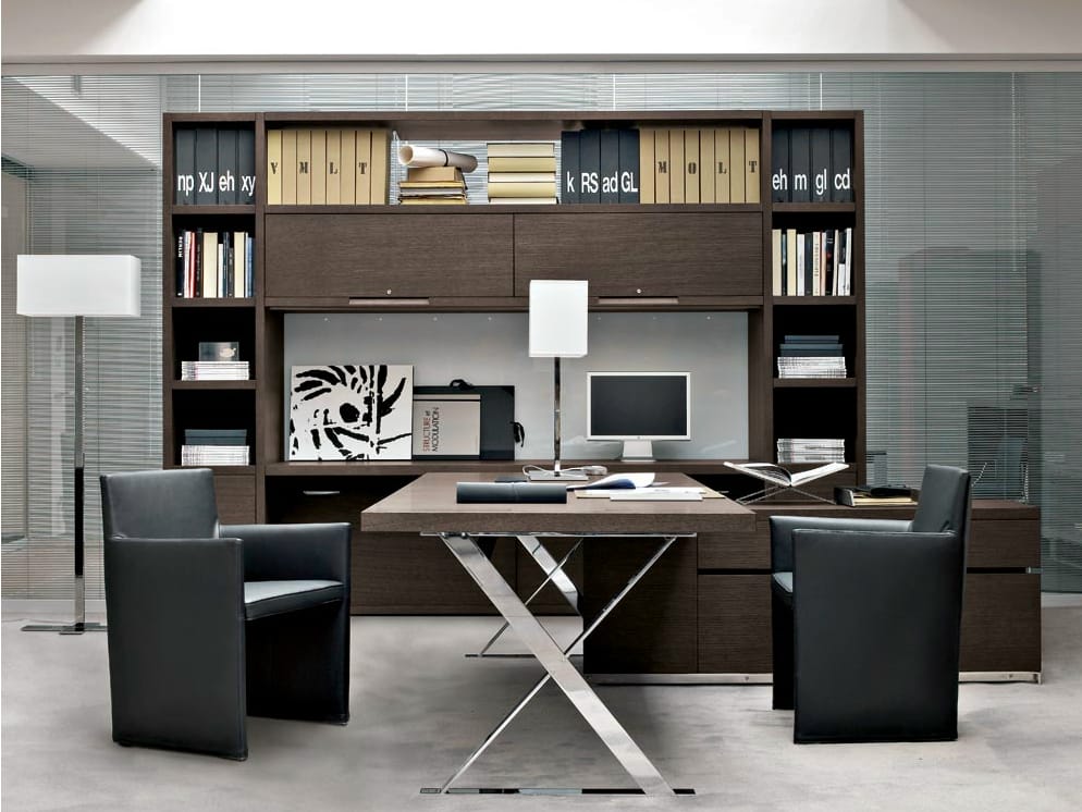 Высокий офисный книжный шкаф B&B Italia Project AC Executive ARCH-00014817