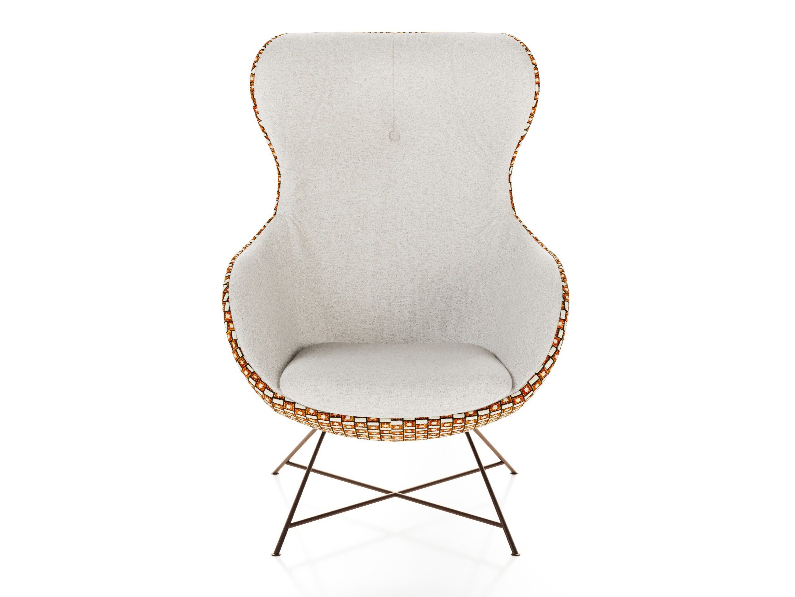 Тканевое кресло с подлокотниками Liu Jo Living Collection SWEET EMBRACE ARCH-00024829