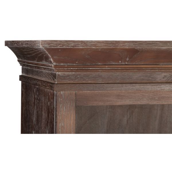 Шкаф книжный открытый коричневый Browny PUSHA MH INTERIORS 062941 Коричневый  - Вид №7