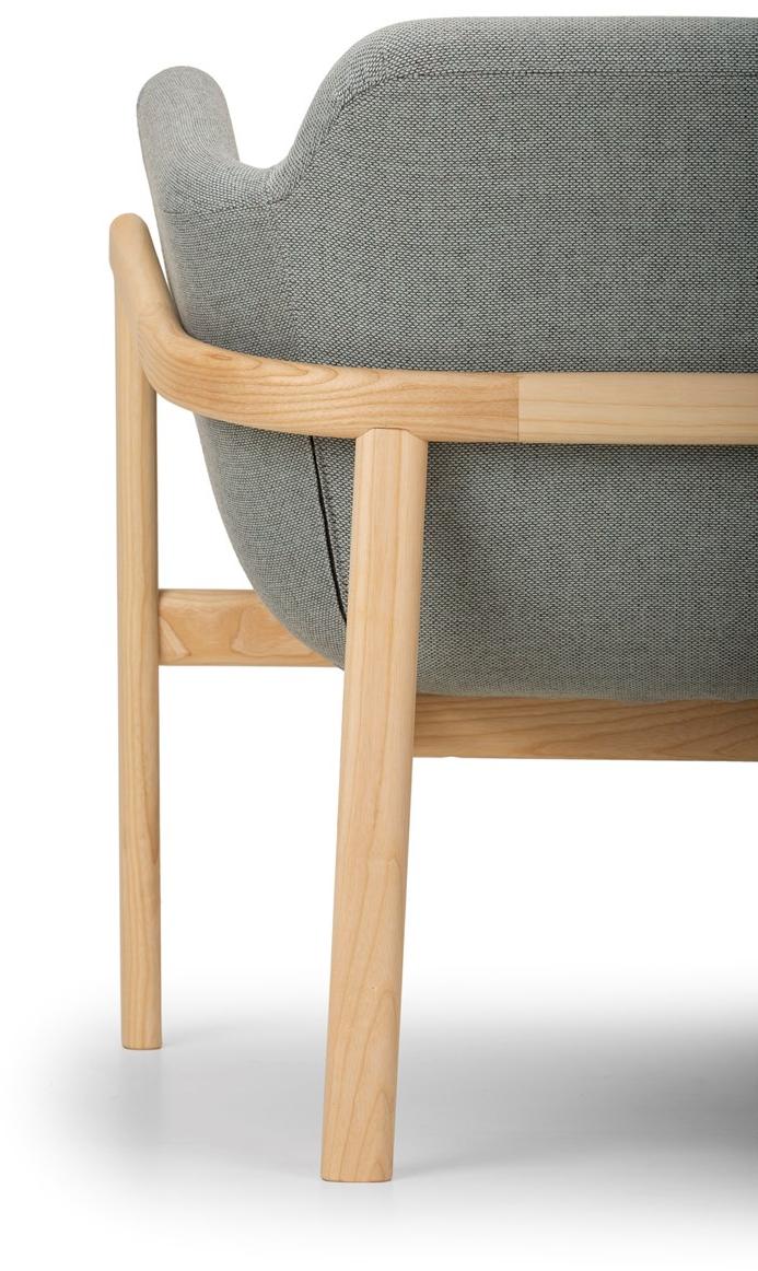 True Design Кресло с подлокотниками Slight Sl100w - Вид №4