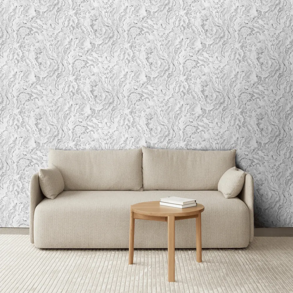 Флизелиновые обои A.S. Creation Сапфир серые с текстурным тиснением 89348926 STLM-1373464 - Вид №3