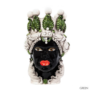 200654-86 ABHIKA ВАЗА MORO LADY BIG DARK GREEN