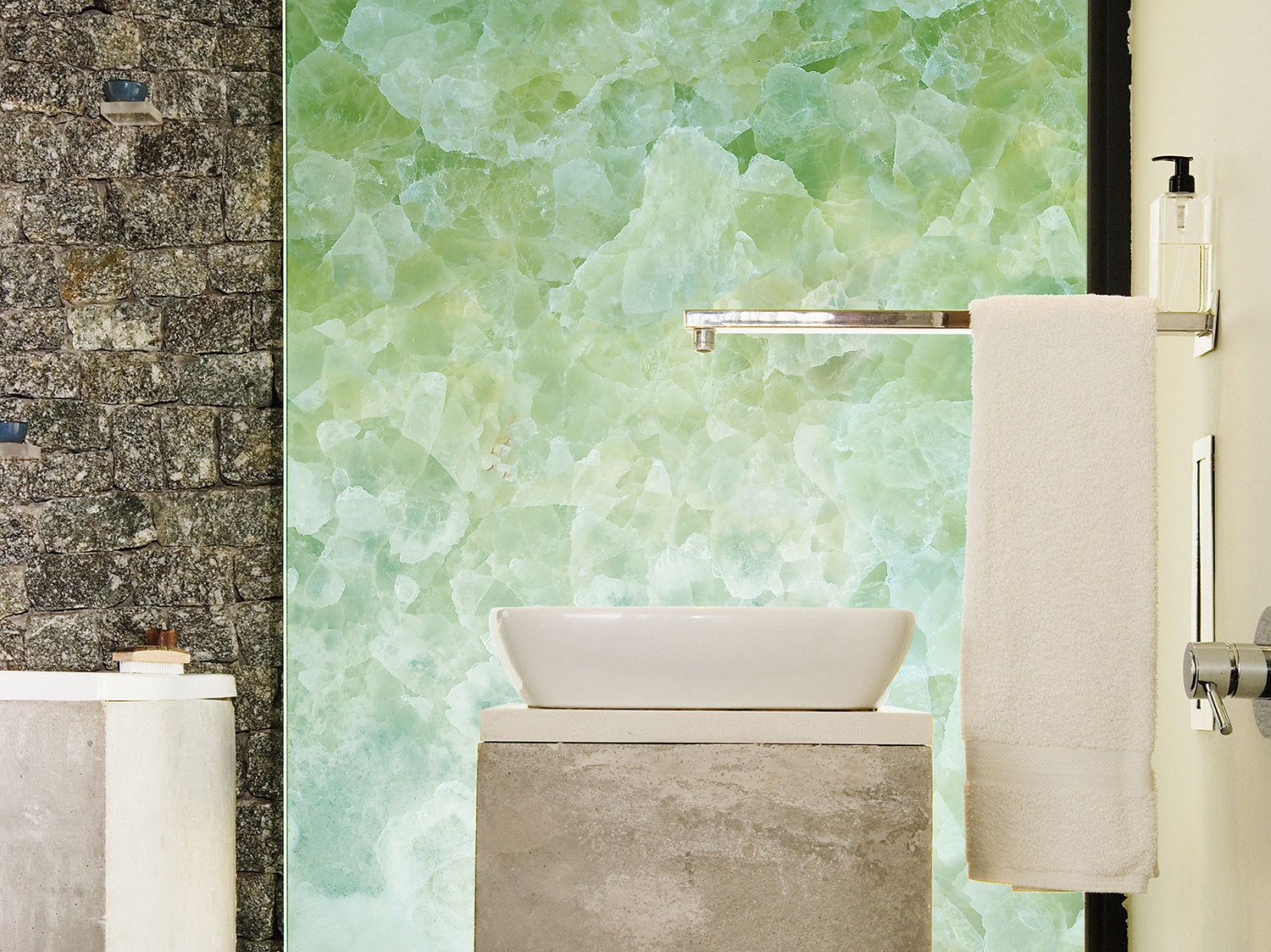 Декоративная панель из алюминия, стекла или ПММА Tecnografica драгоценные камни ARCH-00082054