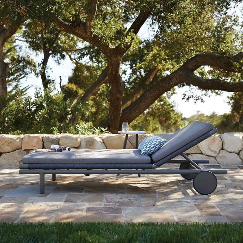 JANUS et Cie Садовый шезлонг из морского троса и алюминия Anatra sun-id-1440418 - Вид №10