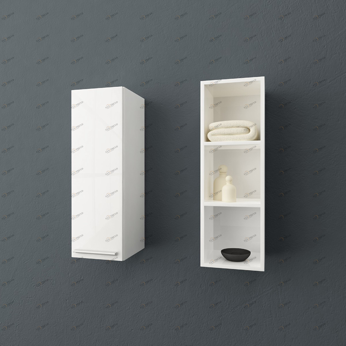 Шкаф пенал Jolie 01021  Словения Kolpa-San