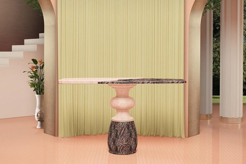 Malabar Прямоугольная консоль из мрамора sun-id-1369571 - Вид №4