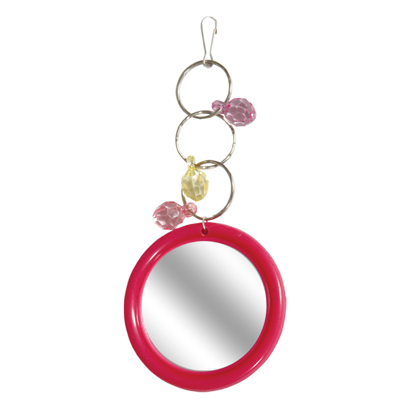 Т0028905 Игрушка для птиц "Зеркало с украшением", 140*60мм TRIOL 