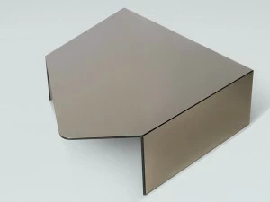 Paolo Castelli Низкий стол из цветного стекла