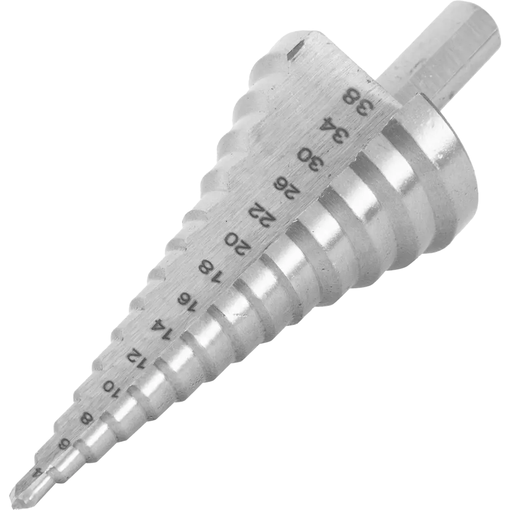 Santreyd Ступенчатое сверло HSS 4-38 мм для точных отверстий 82940100 STLM-0038221