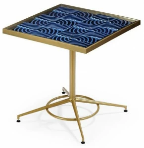 Theia Квадратный керамический стол Maze