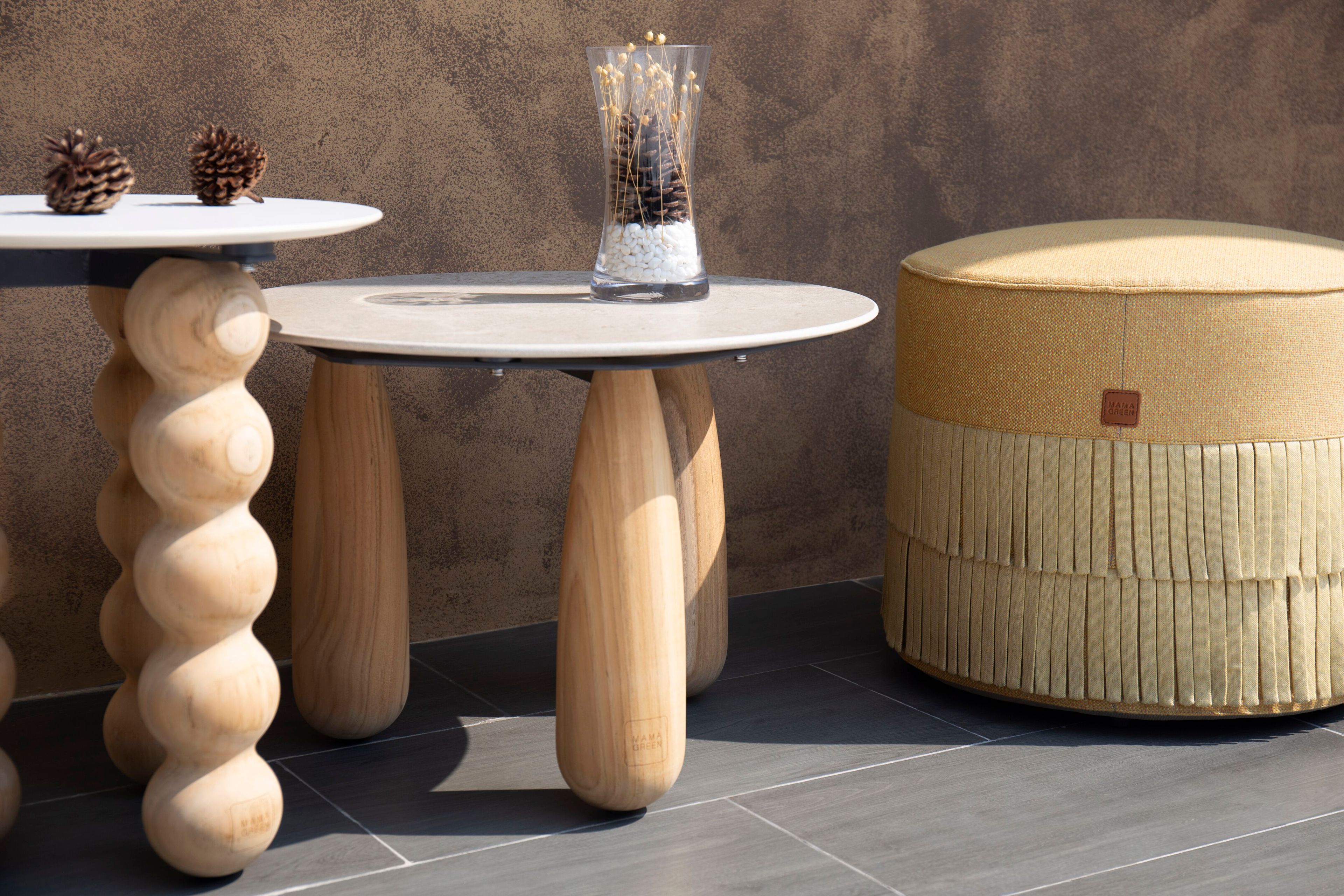 Ткань круглый сад пуфик MAMAGREEN Lorenzo ARCH-00095030 - Вид №6