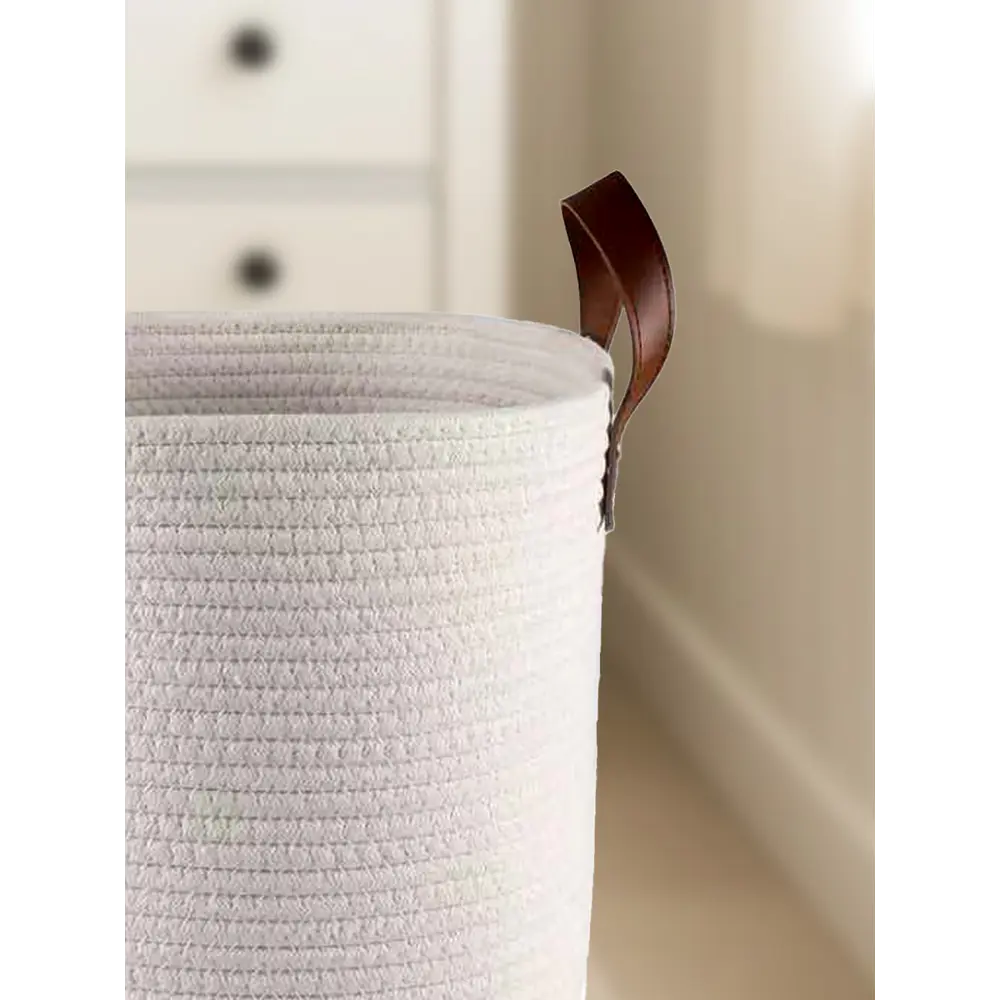 Корзина для хранения Zenfort Алматы 36л текстиль белый Симпл STLM-2006050 - Вид №1