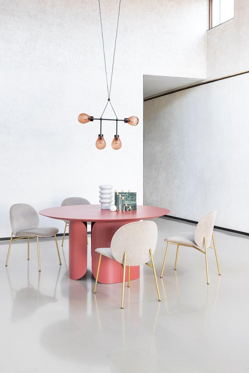 Saba Italia Стул из мягкой ткани Ola sun-id-1504733 - Вид №2