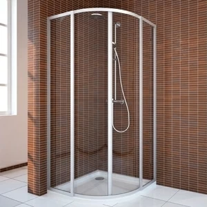 Душевая кабина 110x110 GK-401 стекло прозрачное GUTEWETTER PRACTIC ROUND
