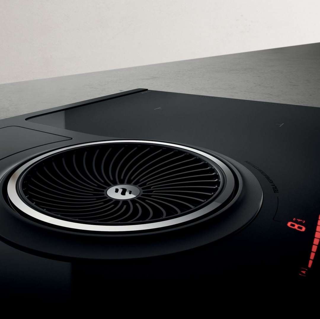 NIKOLATESLA HP BL/F/ 83-PRF0120976A Индукционные варочные панели / индукционная, .nikolatesla.панель+вытяжка, стеклокерамика, индукционная, 83см, сенсорное управление , pot detector, bridge zones, power limitation , 900м3, фильтрация, черный Elica  - Вид №1