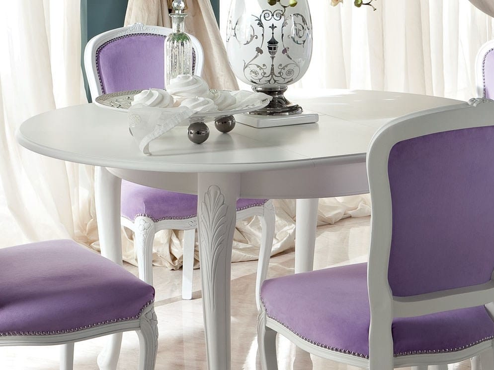 Круглый деревянный стол Modenese Luxury Interiors Bella Vita ARCH-00141970