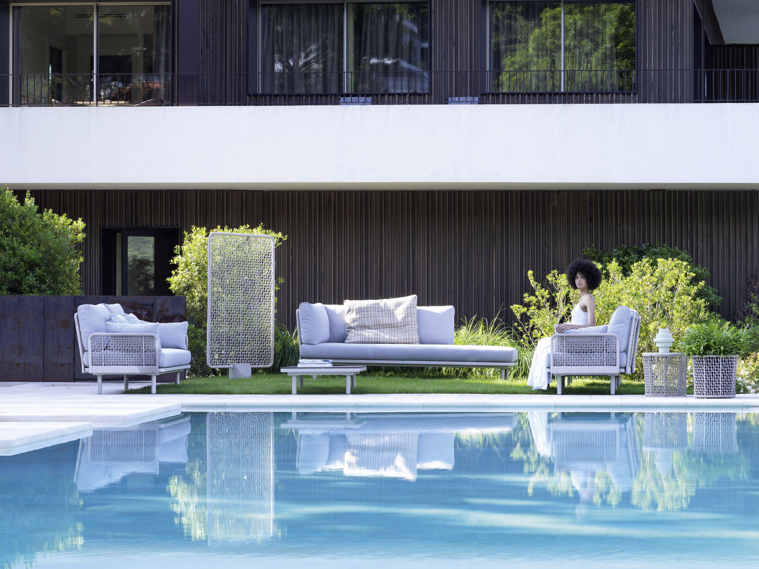 Алюминиевый садовый экран с порошковым покрытием Varaschin Эмма ARCH-00123047 - Вид №1