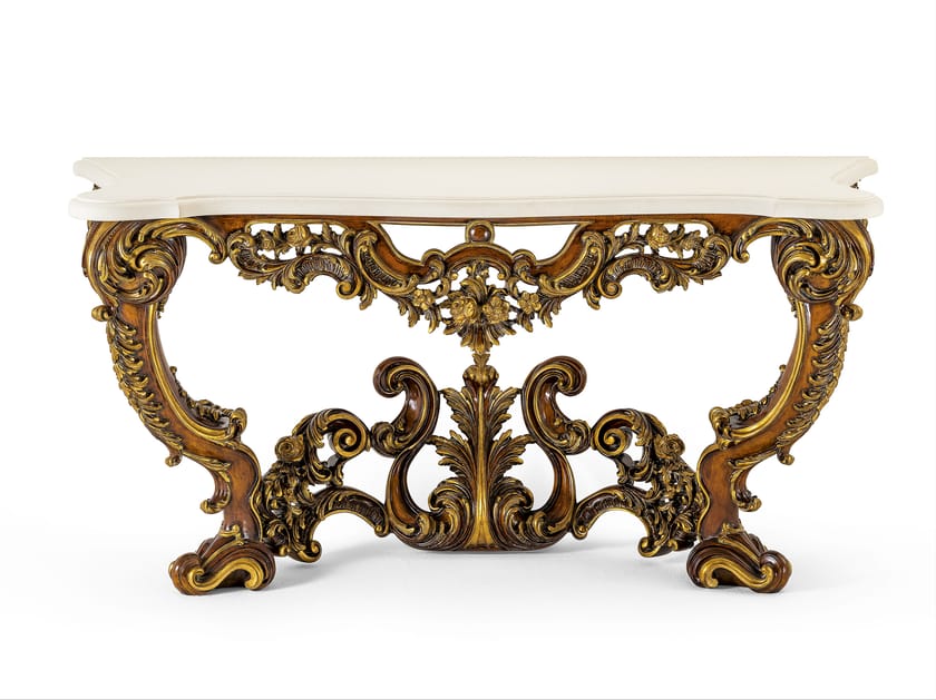 Классическая мраморная прямоугольная консоль OAK Галерея ARCH-00085555