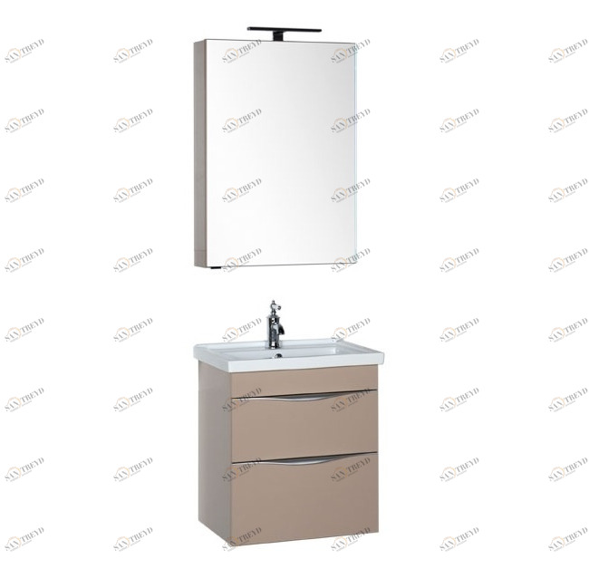 Комплект мебели Aquanet Эвора 60 капучино 00184548