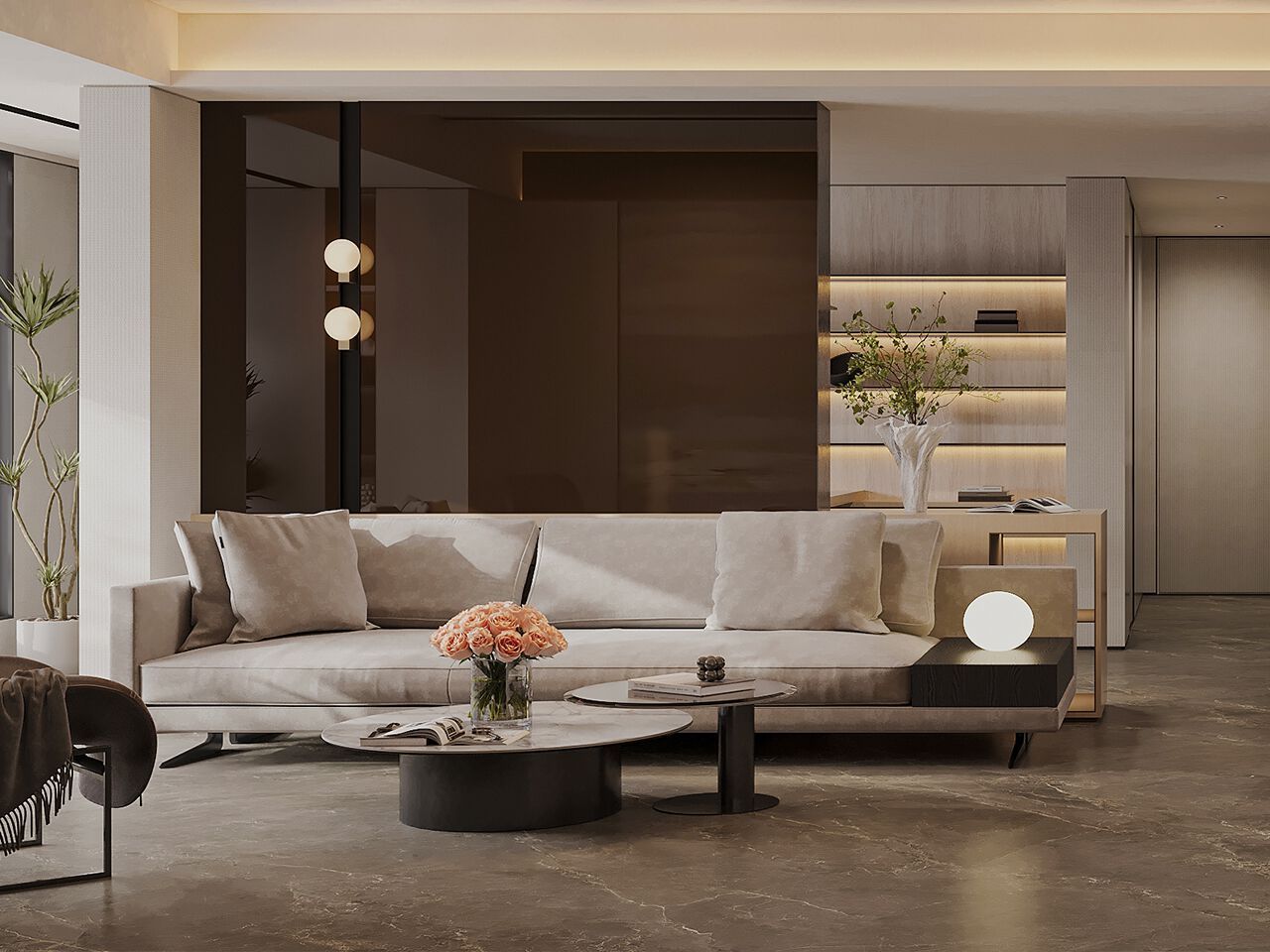 Мраморный пол / покрытие GANI MARBLE TILES GRIGIO SOVERALA ARCH-00105637