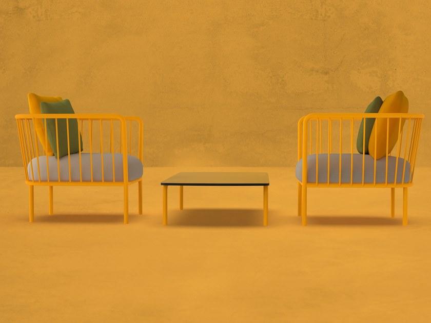 Diabla Кресло из термолакированного алюминия с подлокотниками Arp sun-id-1477853 - Вид №6