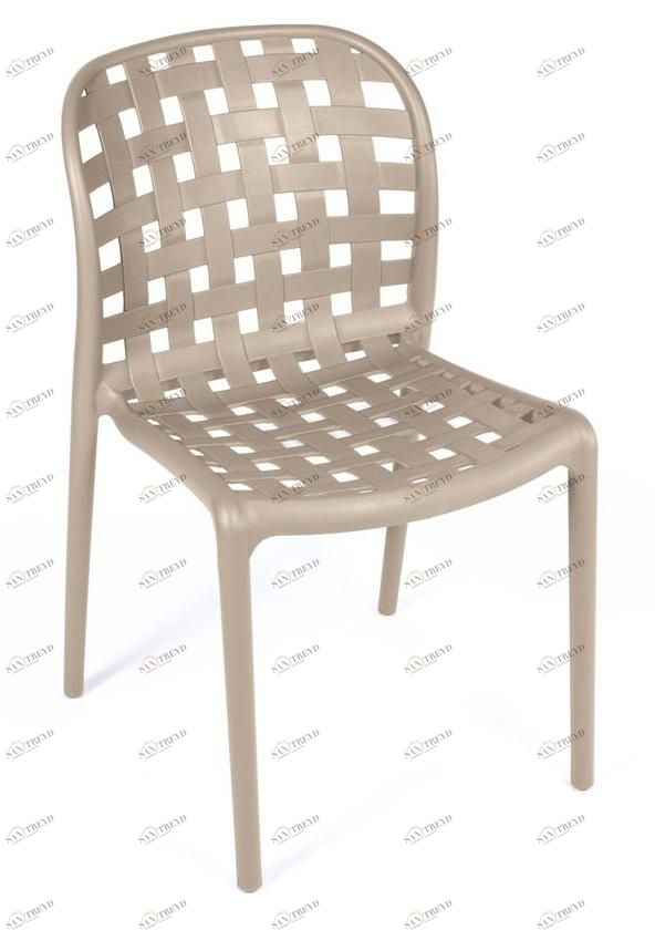 Стул пластиковый кремовый Olimpia BRADEX HOME  00-3973930 Бежевый 