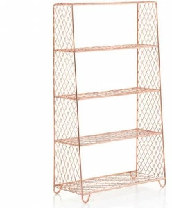 Gervasoni Открытый отдельно стоящий стальной книжный шкаф Cross