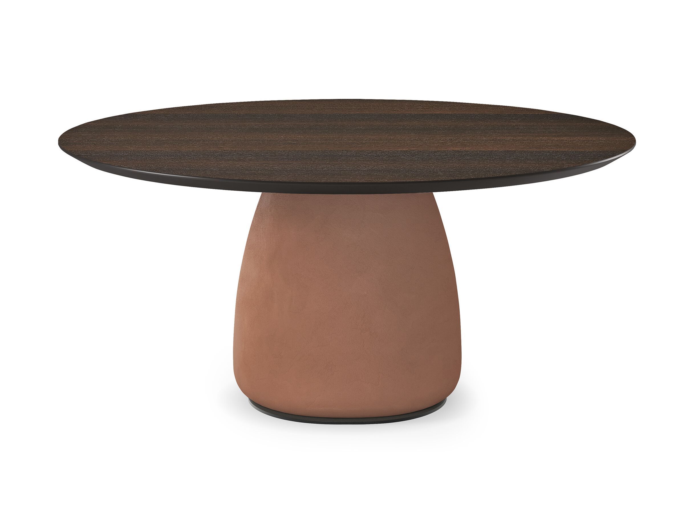 Деревянный фиксированный круглый стол с центральным основанием Cattelan italia Botero ARCH-00065258