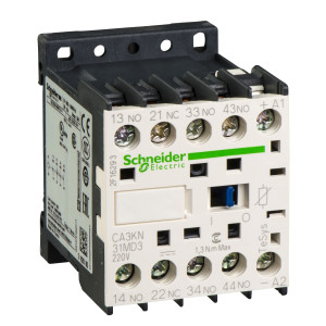 CA3KN40MD3 Промежуточное реле 4НО цепь управления 220В DC Schneider Electric TeSys