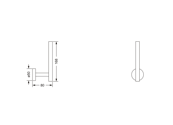 Держатель для запасного рулона туалетной бумаги JOERGER Charleston Royal 619.00.015.000 - Вид №1