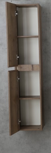 Шкаф подвесной, с двумя распашными дверцами с доводчиками BelBagno KRAFT-1600-2A-SC-RT-L  - Вид №1