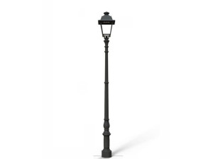 Чугунный уличный фонарь