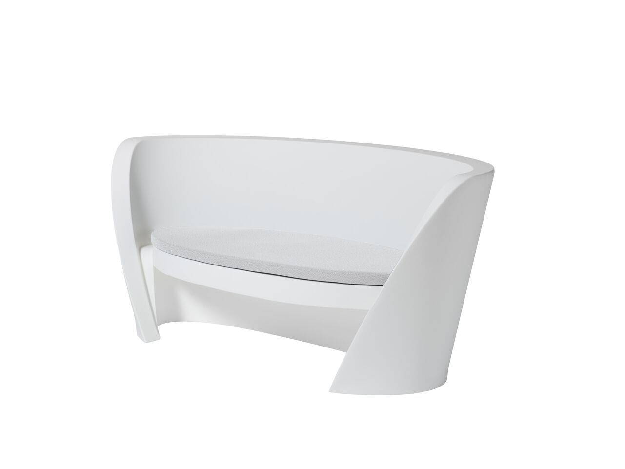 2-местный полиэтиленовый садовый диван SLIDE Rap ARCH-00074208 - Вид №4