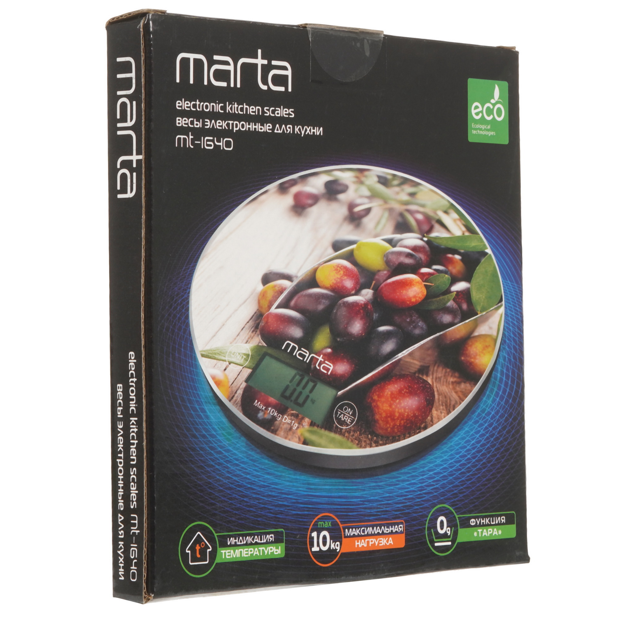 5361511 Кухонные весы MARTA MT-1640 разноцветный STDN-0058975 - Вид №5