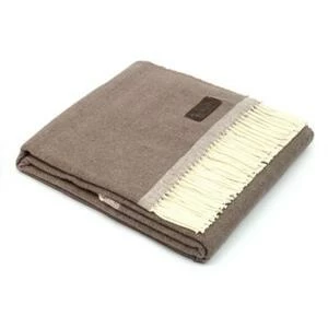 Плед Sara, 130х170 см, коричневый