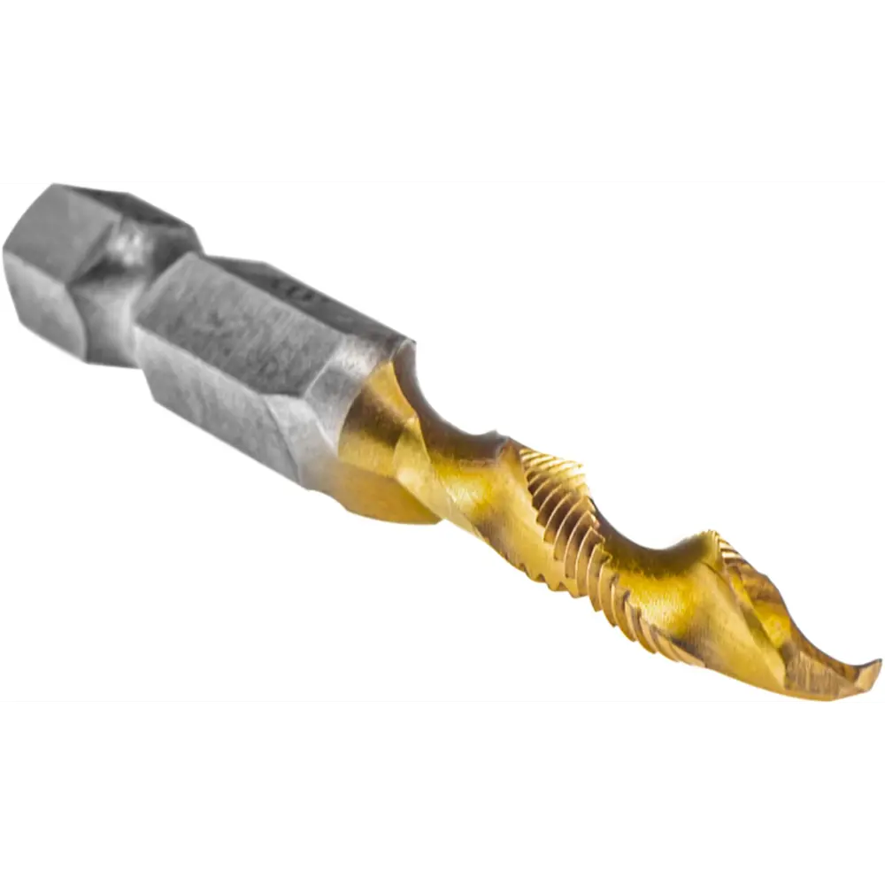 Сверло-метчик VERTEXTOOLS Р6М5 3мм для металла с шестигранным хвостовиком 89363230 STLM-0839219 - Вид №1