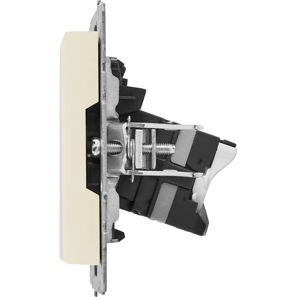 Компьютерная розетка IEK Brite для скрытого монтажа с подключением RJ45 87761513 STLM-1366135 - Вид №2