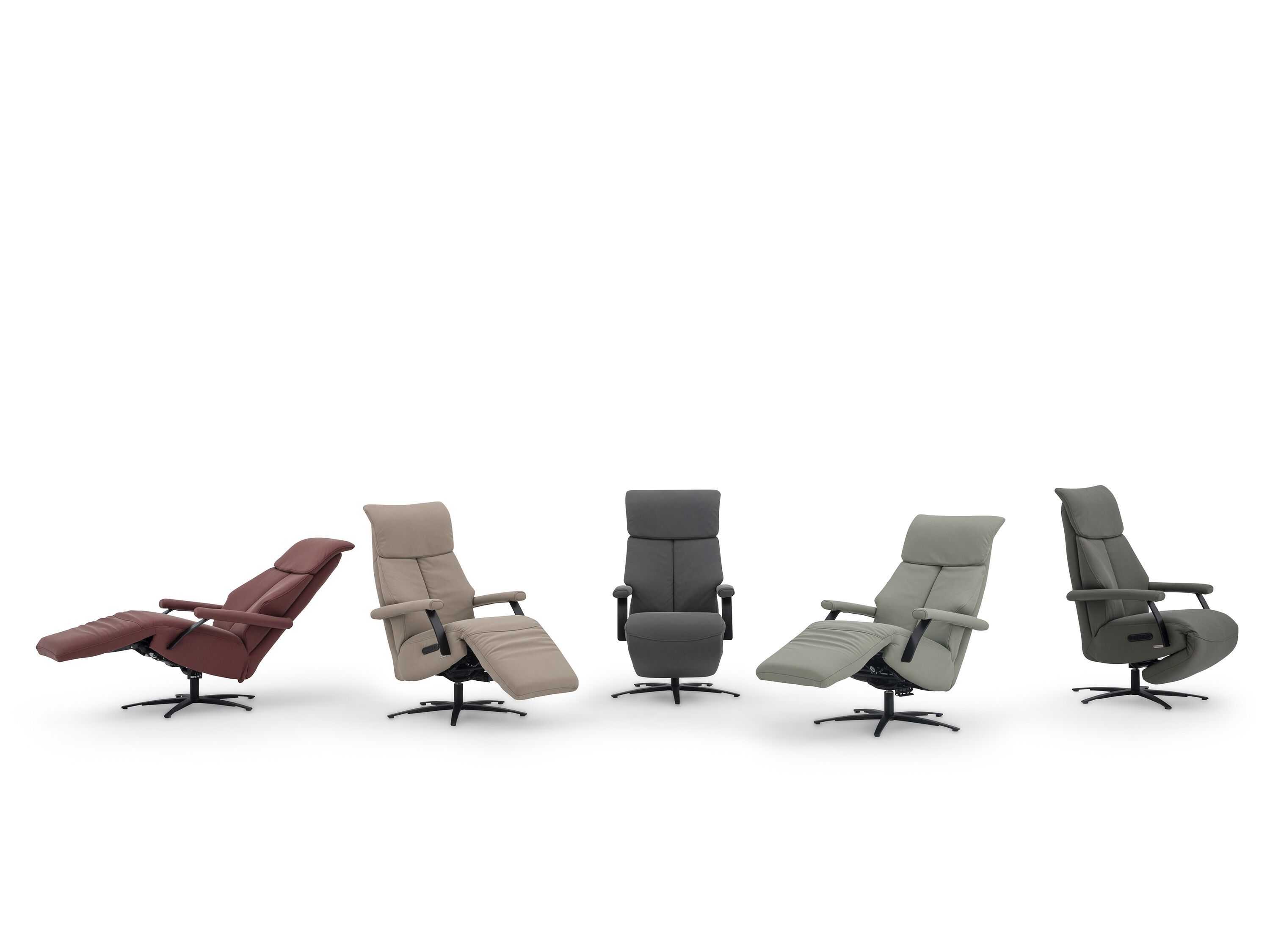 Кожаное кресло с откидывающейся спинкой с электрическим движением CAMPO DE' FIORI CL041 ARCH-00067239 - Вид №18